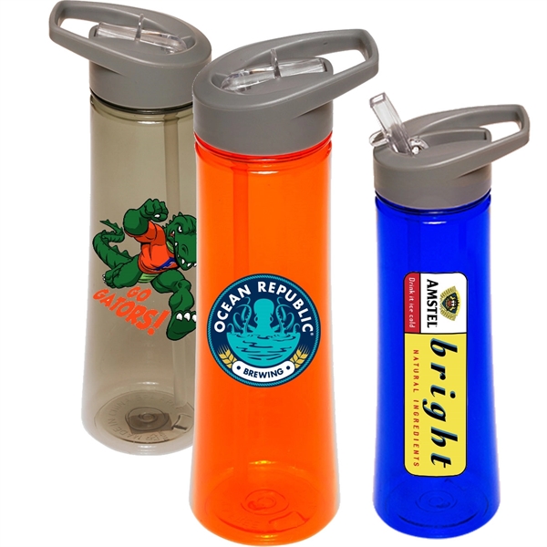 22 oz Sports Bottles w/ Flip Top Spout - 22 oz Sports Bottles w/ Flip Top Spout - Image 1 of 6