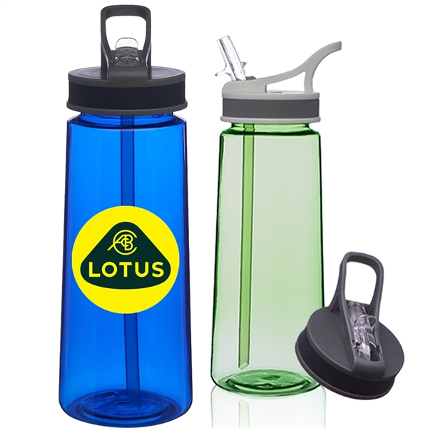 Classic 22 oz Sports Bottles w/ Straw - Classic 22 oz Sports Bottles w/ Straw - Image 1 of 9