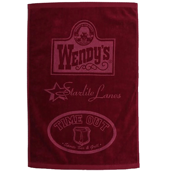 Premium Velour, 16 x 25, 2.5 lb.,Mid-Weight Sport/Golf Towel - Premium Velour, 16 x 25, 2.5 lb.,Mid-Weight Sport/Golf Towel - Image 11 of 15