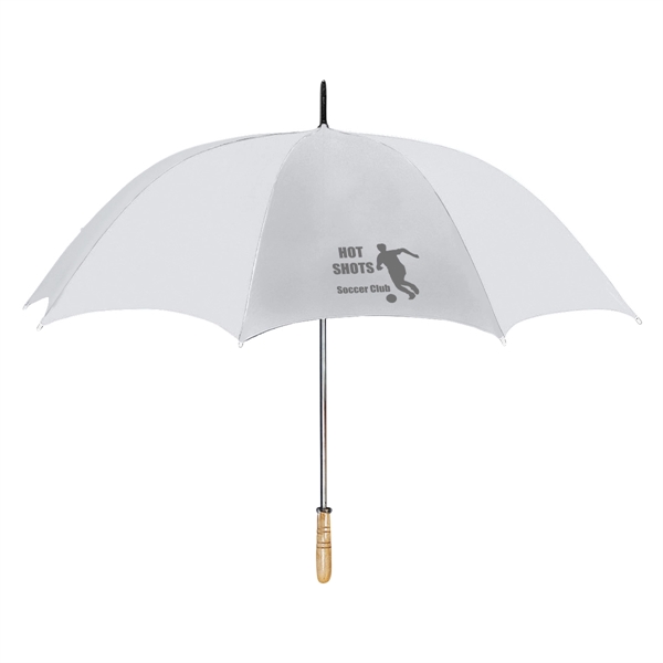 60" Arc Golf Umbrella With 100% RPET Canopy - 60" Arc Golf Umbrella With 100% RPET Canopy - Image 5 of 15