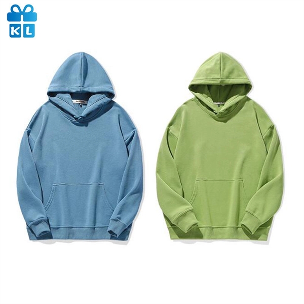 Cotton Pullover Hooded Sweatshirt - Cotton Pullover Hooded Sweatshirt - Image 5 of 5