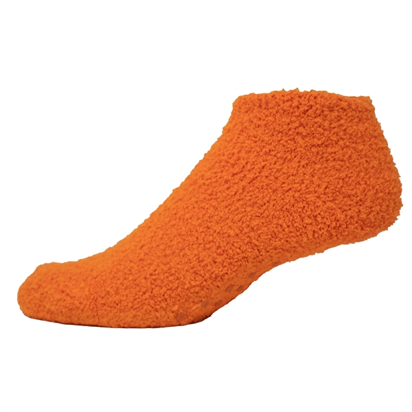 Fuzzy Footie Tread Socks with Slip Resistant Grippers - Fuzzy Footie Tread Socks with Slip Resistant Grippers - Image 11 of 18