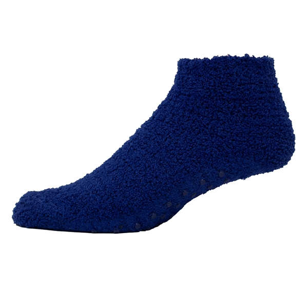 Fuzzy Footie Tread Socks with Slip Resistant Grippers - Fuzzy Footie Tread Socks with Slip Resistant Grippers - Image 16 of 18