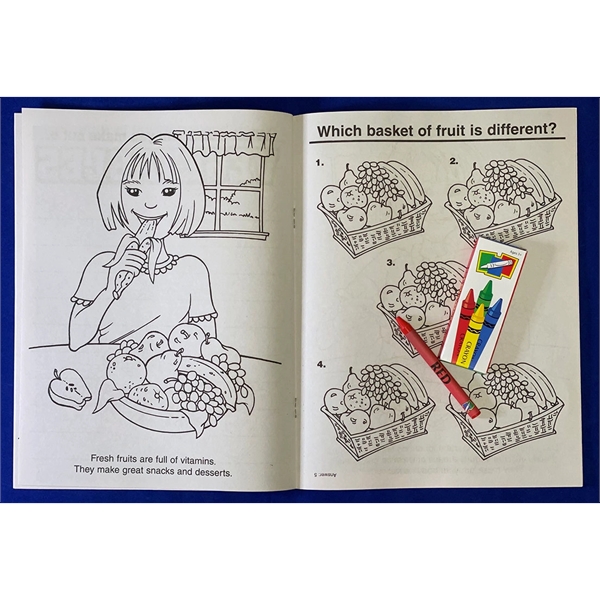 Let's Practice Good Nutrition Coloring Book Fun Pack - Let's Practice Good Nutrition Coloring Book Fun Pack - Image 1 of 3