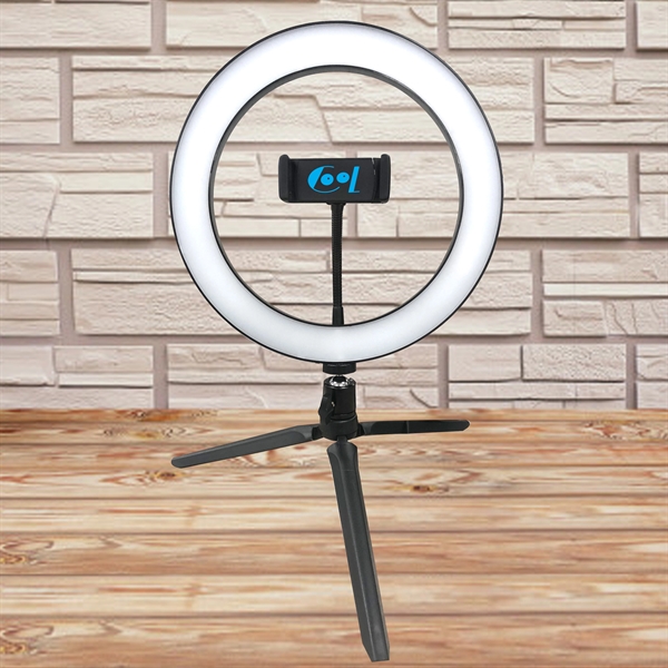 10.5 inch Desktop Ring Light - 10.5 inch Desktop Ring Light - Image 3 of 8