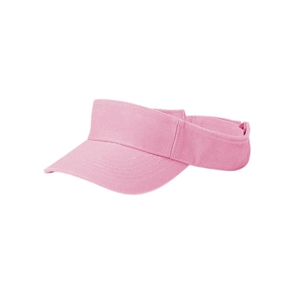 Pro Style Cotton Twill Washed Visor - Pro Style Cotton Twill Washed Visor - Image 4 of 11
