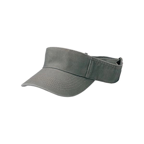 Pro Style Cotton Twill Washed Visor - Pro Style Cotton Twill Washed Visor - Image 8 of 11