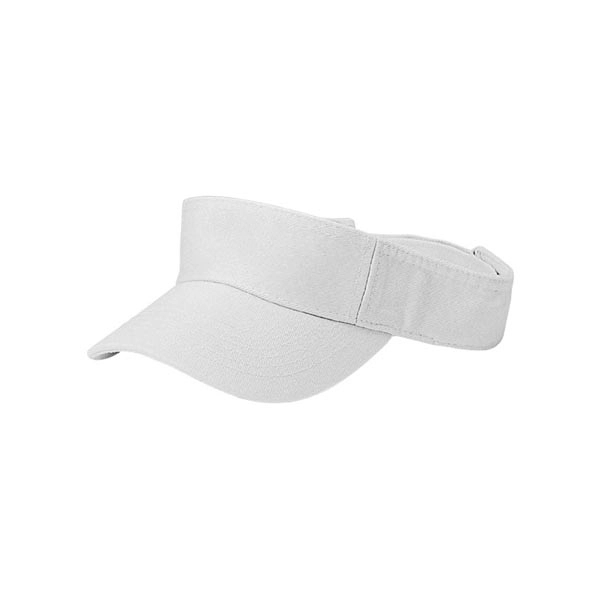 Pro Style Cotton Twill Washed Visor - Pro Style Cotton Twill Washed Visor - Image 11 of 11
