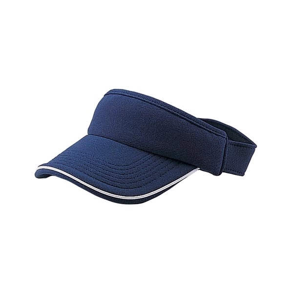 Knitted Stretchable Fitted Visor - Knitted Stretchable Fitted Visor - Image 1 of 2