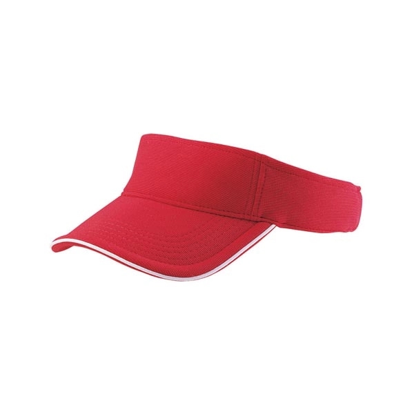 Knitted Stretchable Fitted Visor - Knitted Stretchable Fitted Visor - Image 2 of 2