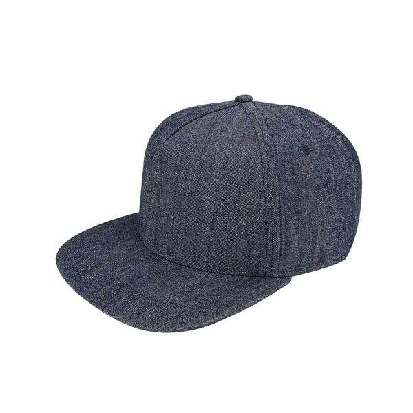 Flat Bill Snapback Cap - Flat Bill Snapback Cap - Image 5 of 7