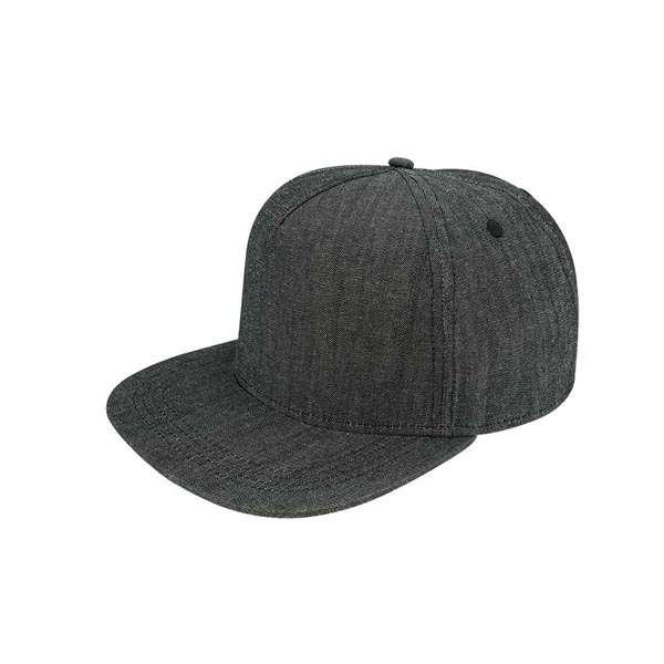 Flat Bill Snapback Cap - Flat Bill Snapback Cap - Image 6 of 7