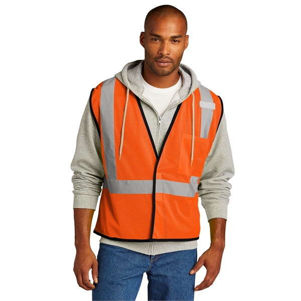 CornerStone ANSI 107 Class 2 Economy Mesh One-Pocket Vest. - CornerStone ANSI 107 Class 2 Economy Mesh One-Pocket Vest. - Image 0 of 10