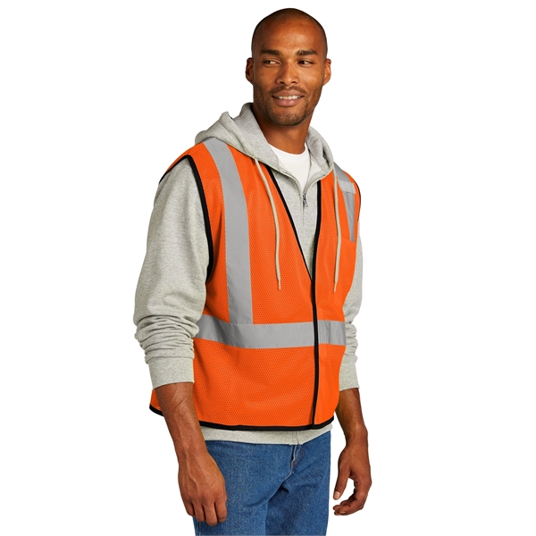 CornerStone ANSI 107 Class 2 Economy Mesh One-Pocket Vest. - CornerStone ANSI 107 Class 2 Economy Mesh One-Pocket Vest. - Image 4 of 10