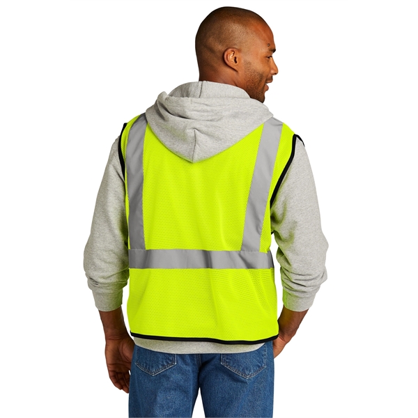 CornerStone ANSI 107 Class 2 Economy Mesh One-Pocket Vest. - CornerStone ANSI 107 Class 2 Economy Mesh One-Pocket Vest. - Image 5 of 10