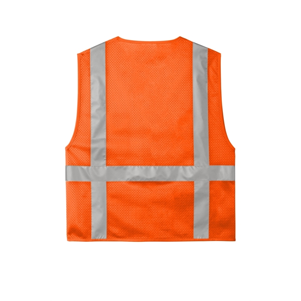 CornerStone ANSI 107 Class 2 Mesh Six-Pocket Zippered Vest. - CornerStone ANSI 107 Class 2 Mesh Six-Pocket Zippered Vest. - Image 10 of 10