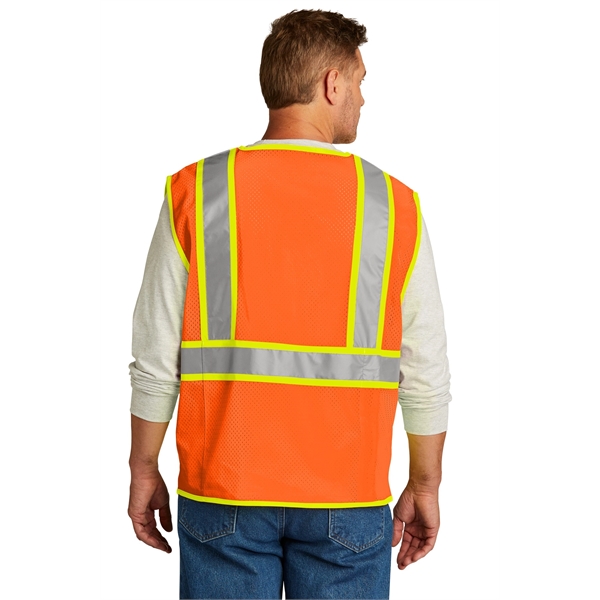 CornerStone ANSI 107 Class 2 Surveyor Zippered Two-Tone V... - CornerStone ANSI 107 Class 2 Surveyor Zippered Two-Tone V... - Image 1 of 10