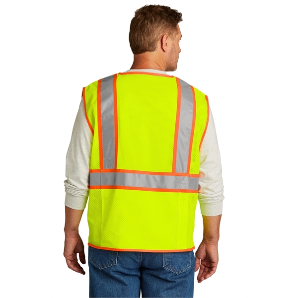 CornerStone ANSI 107 Class 2 Surveyor Zippered Two-Tone V... - CornerStone ANSI 107 Class 2 Surveyor Zippered Two-Tone V... - Image 6 of 10