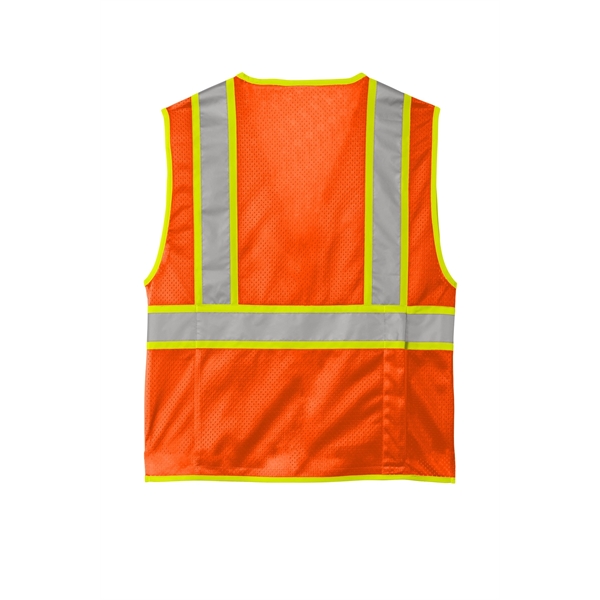 CornerStone ANSI 107 Class 2 Surveyor Zippered Two-Tone V... - CornerStone ANSI 107 Class 2 Surveyor Zippered Two-Tone V... - Image 9 of 10