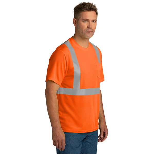 CornerStone ANSI 107 Class 2 Mesh Tee. - CornerStone ANSI 107 Class 2 Mesh Tee. - Image 4 of 10
