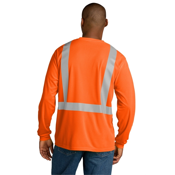CornerStone ANSI 107 Class 2 Mesh Long Sleeve Tee. - CornerStone ANSI 107 Class 2 Mesh Long Sleeve Tee. - Image 1 of 10