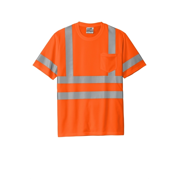 CornerStone ANSI 107 Class 3 Mesh Tee. - CornerStone ANSI 107 Class 3 Mesh Tee. - Image 3 of 10