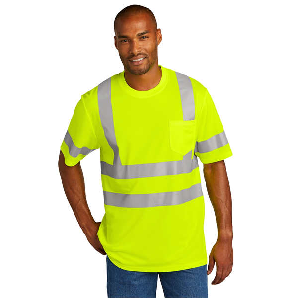 CornerStone ANSI 107 Class 3 Mesh Tee. - CornerStone ANSI 107 Class 3 Mesh Tee. - Image 5 of 10