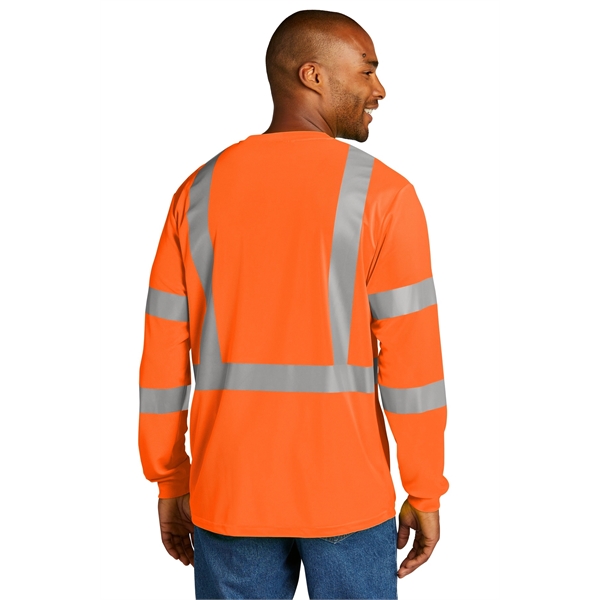 CornerStone ANSI 107 Class 3 Mesh Long Sleeve Tee. - CornerStone ANSI 107 Class 3 Mesh Long Sleeve Tee. - Image 1 of 10