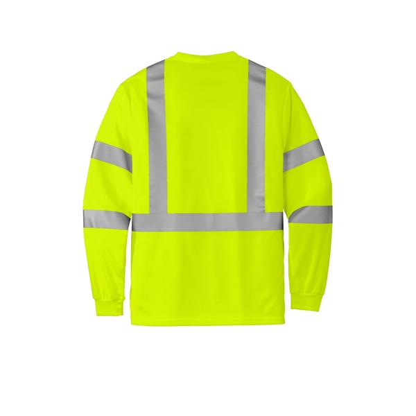 CornerStone ANSI 107 Class 3 Mesh Long Sleeve Tee. - CornerStone ANSI 107 Class 3 Mesh Long Sleeve Tee. - Image 9 of 10