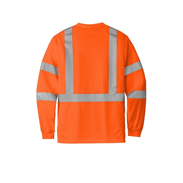 CornerStone ANSI 107 Class 3 Mesh Long Sleeve Tee. - CornerStone ANSI 107 Class 3 Mesh Long Sleeve Tee. - Image 10 of 10