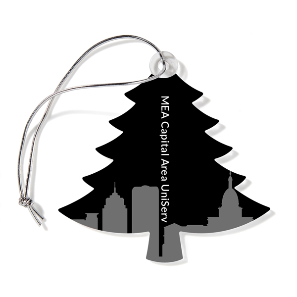 TREE SHAPED USA MADE ACRYLIC ORNAMENT - TREE SHAPED USA MADE ACRYLIC ORNAMENT - Image 3 of 3