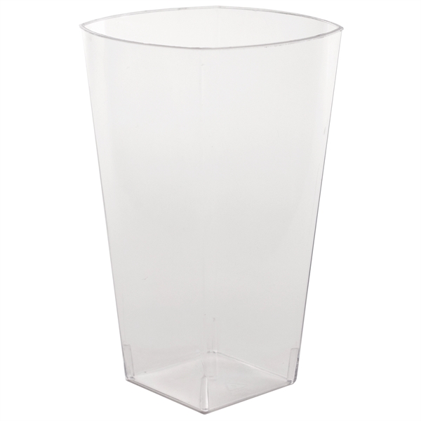 12 oz. Clear Plastic Square Tumbler - 12 oz. Clear Plastic Square Tumbler - Image 1 of 1