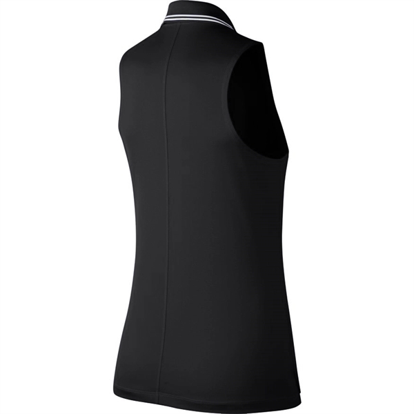 Nike Ladies Sleeveless Victory Polo - Nike Ladies Sleeveless Victory Polo - Image 3 of 5