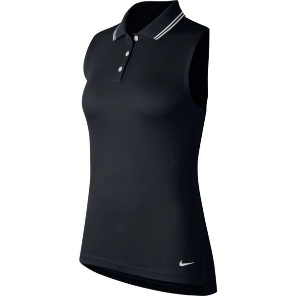 Nike Ladies Sleeveless Victory Polo - Nike Ladies Sleeveless Victory Polo - Image 2 of 5