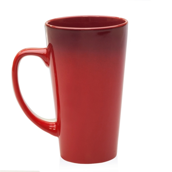 16 oz Gradient Coffee Mug w/ Custom Imprint Cafe Latte Cups