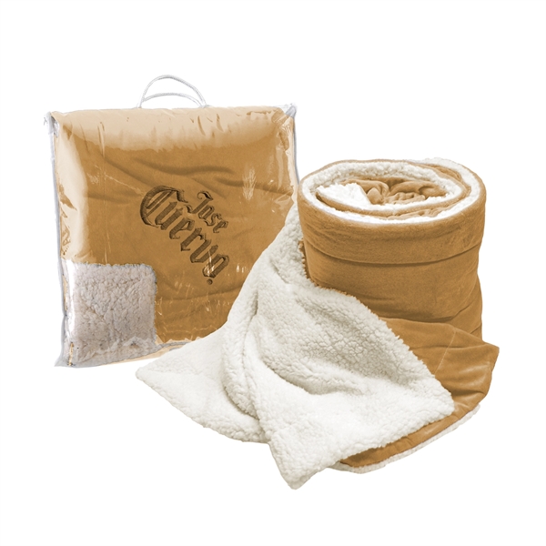 Premium, 60 x 72, Oversized Micro Mink Sherpa Blanket - Premium, 60 x 72, Oversized Micro Mink Sherpa Blanket - Image 1 of 8