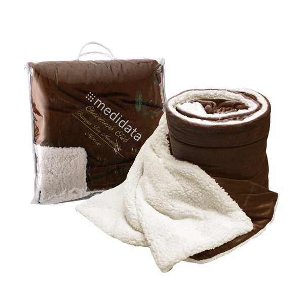 Premium, 60 x 72, Oversized Micro Mink Sherpa Blanket - Premium, 60 x 72, Oversized Micro Mink Sherpa Blanket - Image 3 of 8
