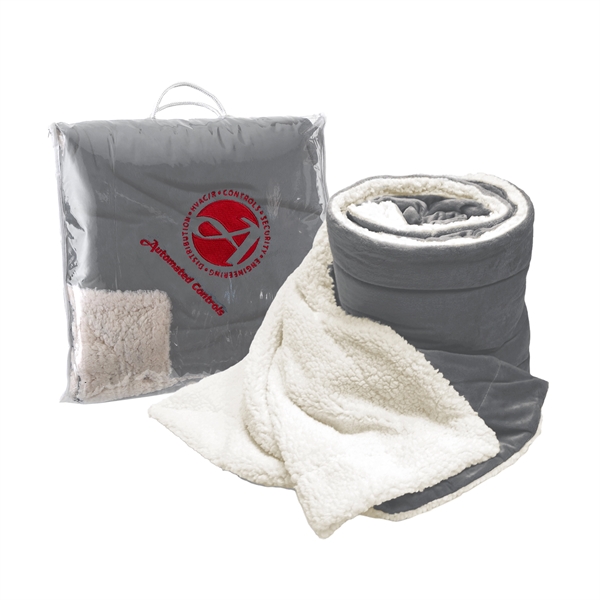 Premium, 60 x 72, Oversized Micro Mink Sherpa Blanket - Premium, 60 x 72, Oversized Micro Mink Sherpa Blanket - Image 5 of 8