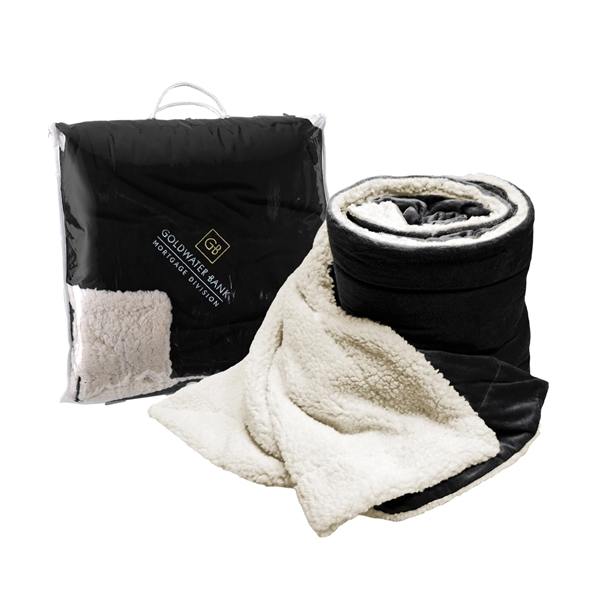Premium, 60 x 72, Oversized Micro Mink Sherpa Blanket - Premium, 60 x 72, Oversized Micro Mink Sherpa Blanket - Image 7 of 8