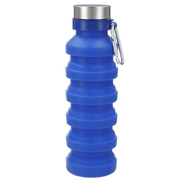 Zigoo Silicone Collapsible Bottle 18oz - Zigoo Silicone Collapsible Bottle 18oz - Image 5 of 25