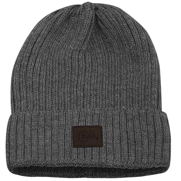 Ribbed Pattern Beanie - Ribbed Pattern Beanie - Image 0 of 4