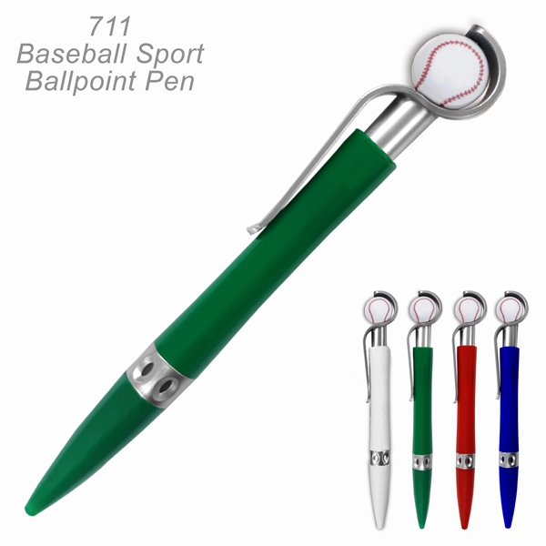 Popular Baseball Sports Ballpoint Custom Pens - Popular Baseball Sports Ballpoint Custom Pens - Image 4 of 9