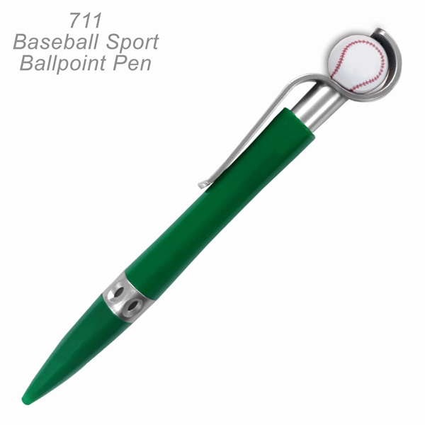 Popular Baseball Sports Ballpoint Custom Pens - Popular Baseball Sports Ballpoint Custom Pens - Image 5 of 9