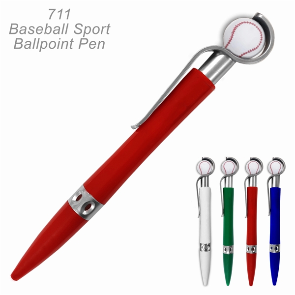Popular Baseball Sports Ballpoint Custom Pens - Popular Baseball Sports Ballpoint Custom Pens - Image 6 of 9