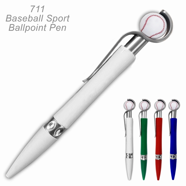 Popular Baseball Sports Ballpoint Custom Pens - Popular Baseball Sports Ballpoint Custom Pens - Image 8 of 9