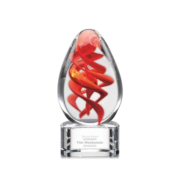 Custom Helix Award on Paragon Base - Clear