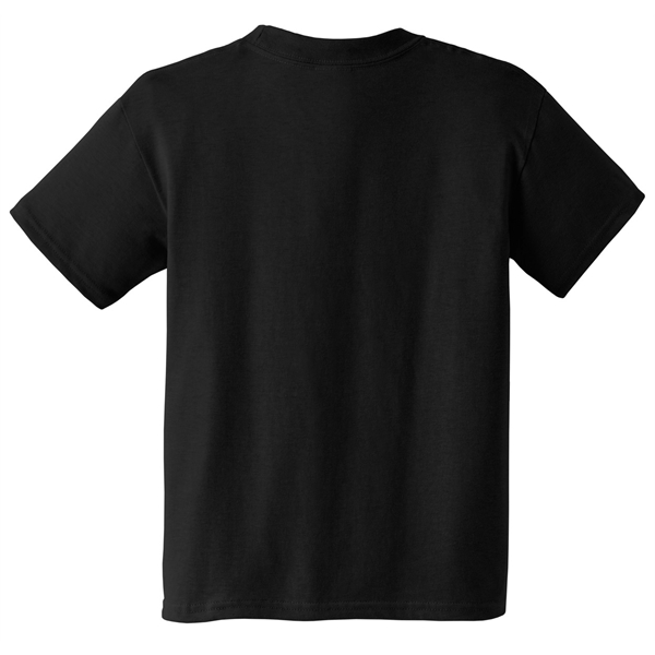 Hanes - Youth Beefy-T 100% Cotton T-Shirt. - Hanes - Youth Beefy-T 100% Cotton T-Shirt. - Image 15 of 30