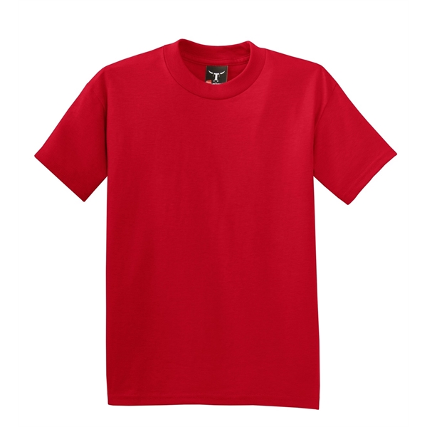 Hanes - Youth Beefy-T 100% Cotton T-Shirt. - Hanes - Youth Beefy-T 100% Cotton T-Shirt. - Image 24 of 30