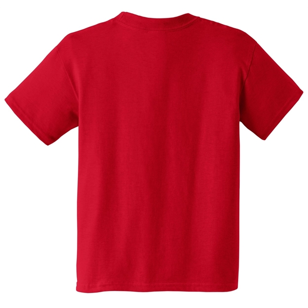 Hanes - Youth Beefy-T 100% Cotton T-Shirt. - Hanes - Youth Beefy-T 100% Cotton T-Shirt. - Image 25 of 30