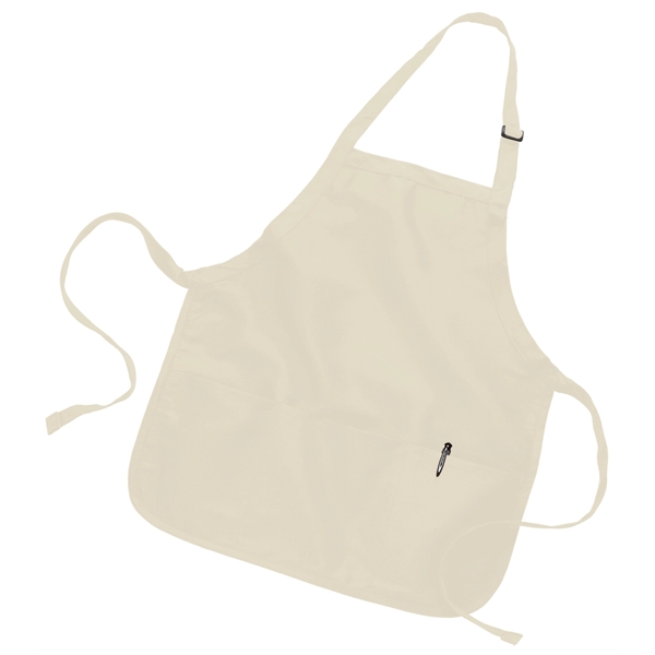 Multipurpose Sublimation Apron w/ Custom Logo & Adjuster - Multipurpose Sublimation Apron w/ Custom Logo & Adjuster - Image 2 of 7